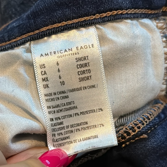 American Eagle Outfitters Super Hi-Rise Jegging Size 6 Short - Picture 4 of 7